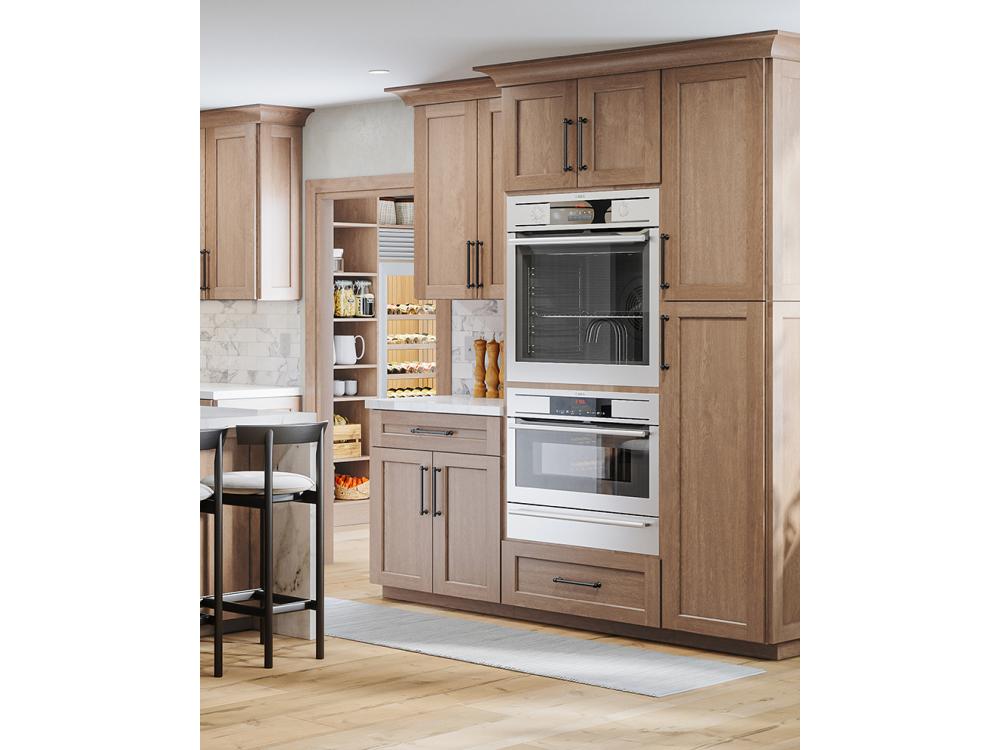 Toffee Shaker kitchen with island