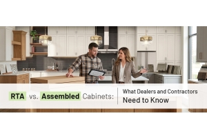 RTA vs. Assembled Cabinets: What Dealers and Contractors Need to Know