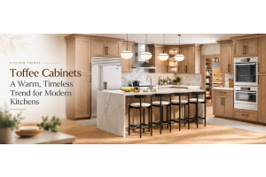 Warm Wood Cabinets Are Back: Why Toffee Tones Are Trending