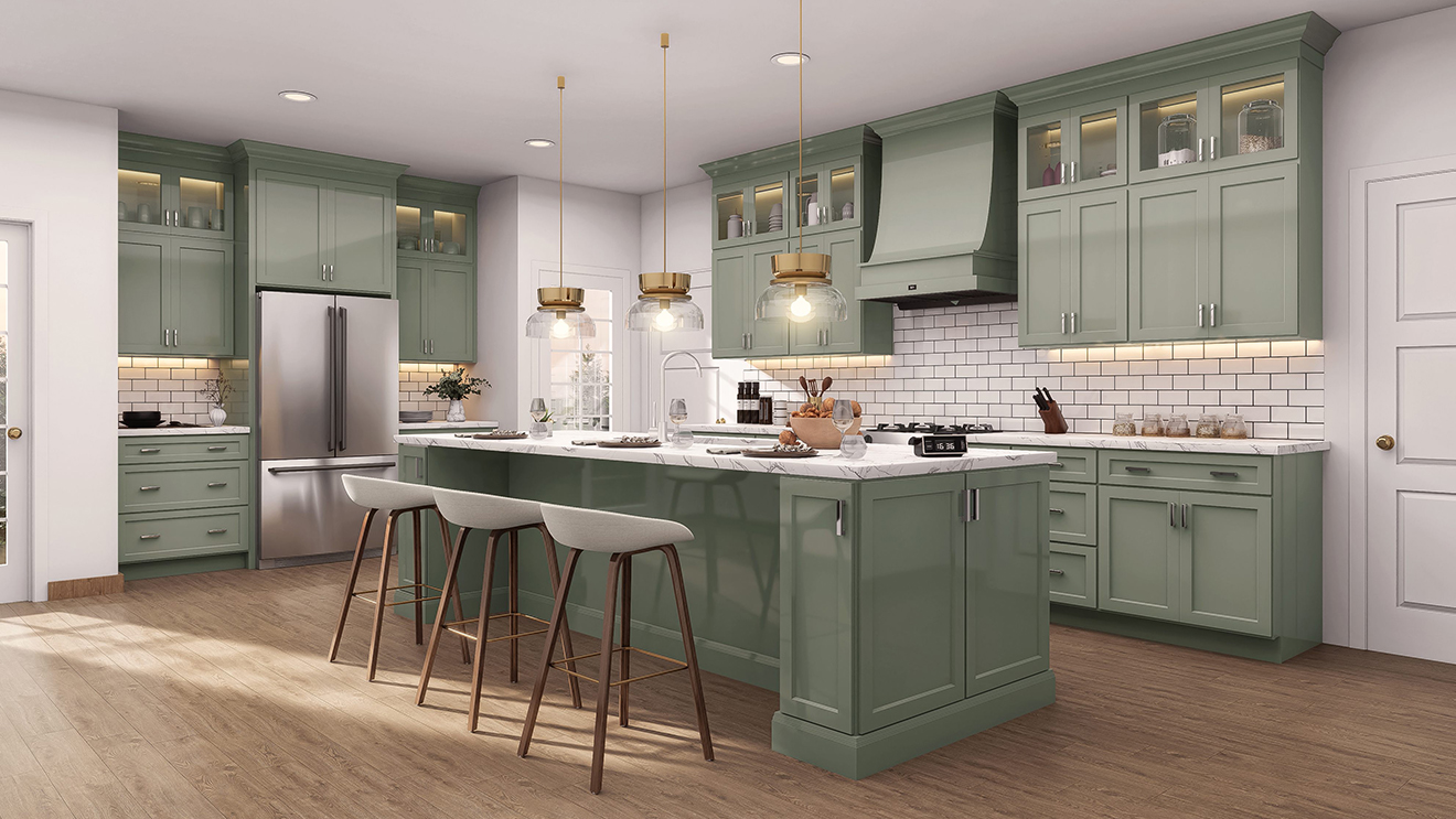 (GS) Sage Green Shaker